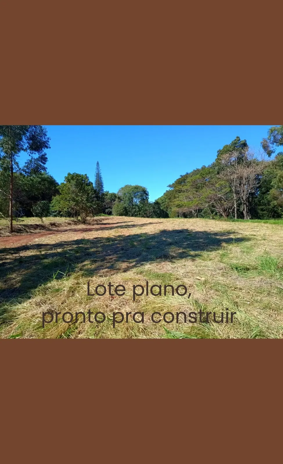 Terreno Plano pronto para construção — 5.100 m²